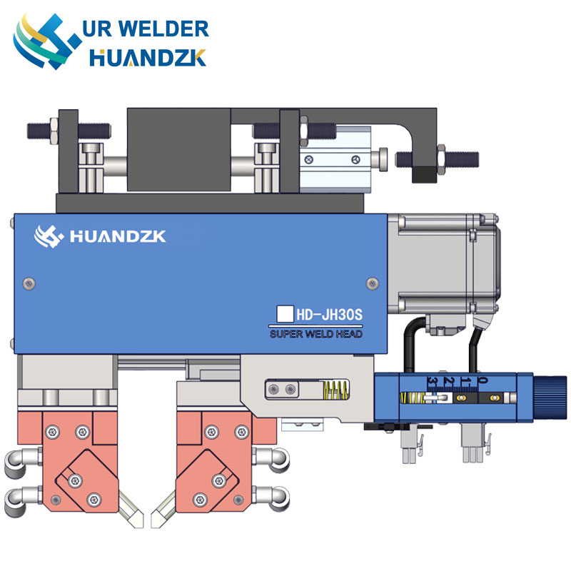 Clamping resistance welding head Clamp-style spot welding head
