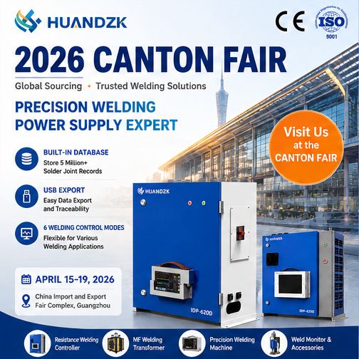 2026 Canton Fair: Advanced Welding Inverter Transformer & DC Welding Machine Inverter for Automotive Manufacturing