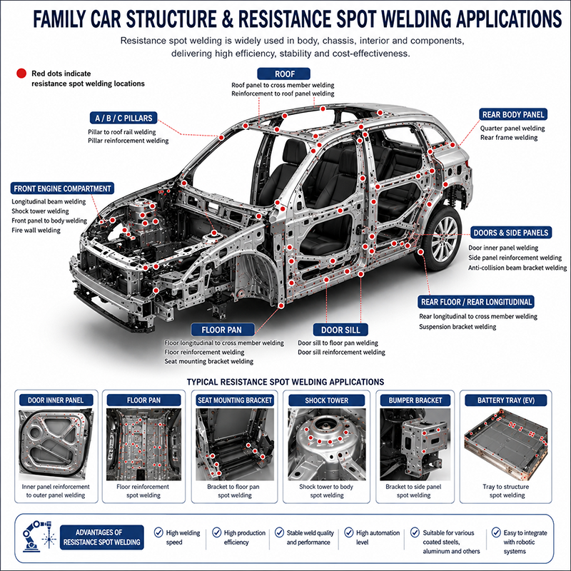 Automotive Resistance Welding Solutions for Car Body, Chassis & EV Manufacturing